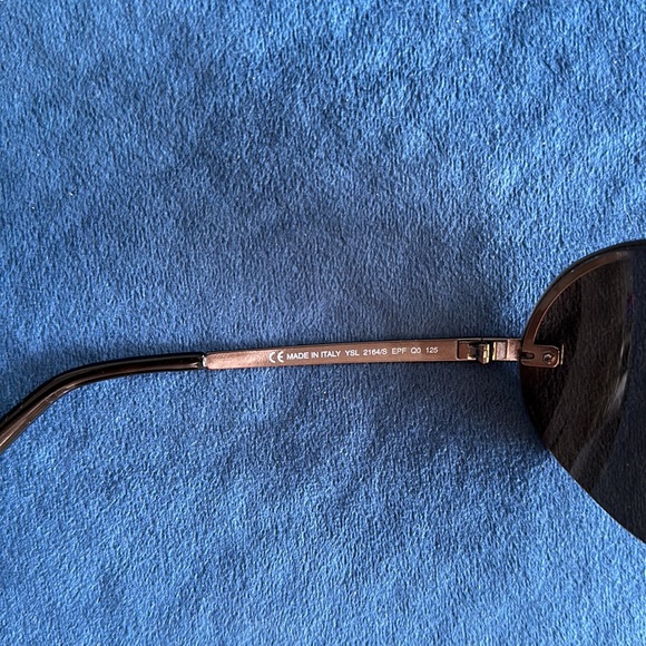 YVES SAINT LAURENT 2164 Black Sunglasses - Picture 5 of 7